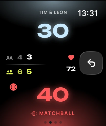Apple Watch · Matchball